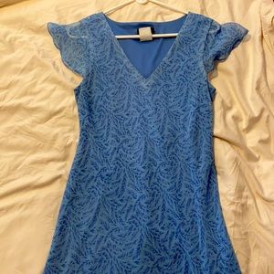 Blue sundress